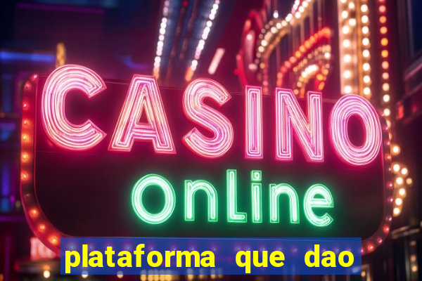 plataforma que dao bonus no cadastro